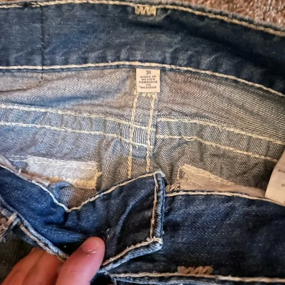 Size 31 true religion Ricky jeans